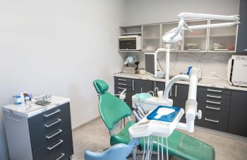 A dentist's office.