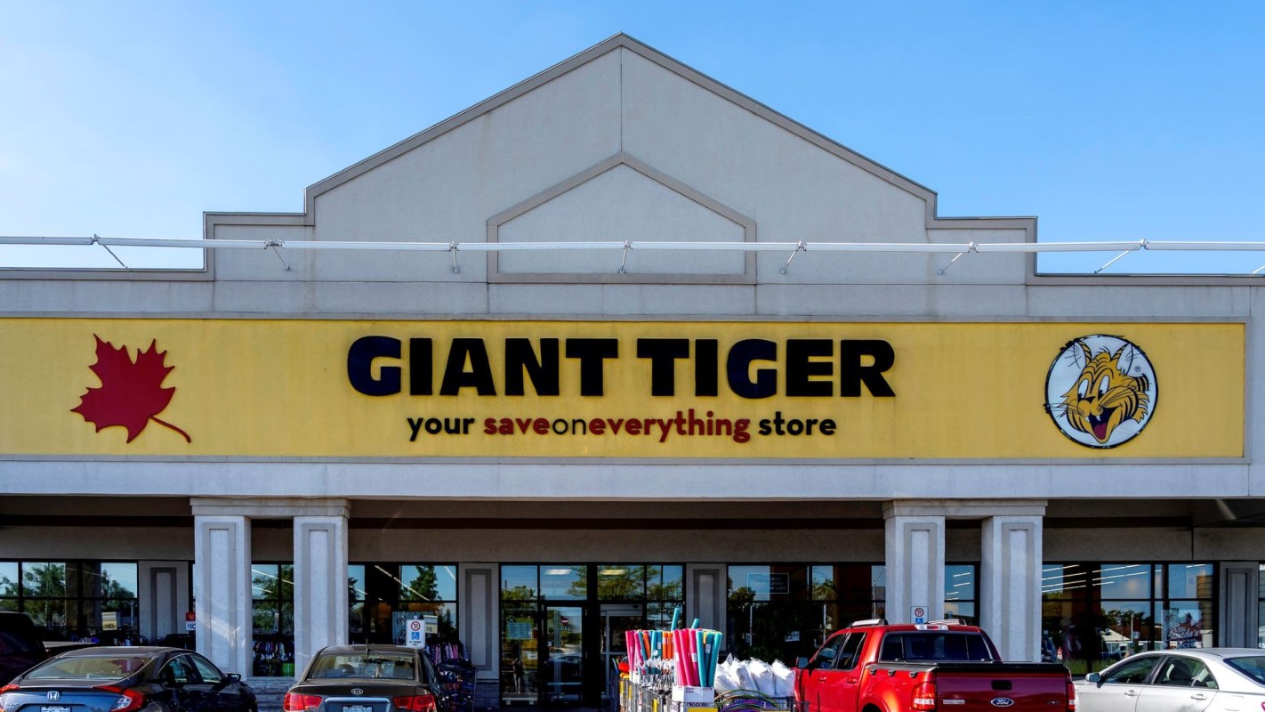 A Giant Tiger store.