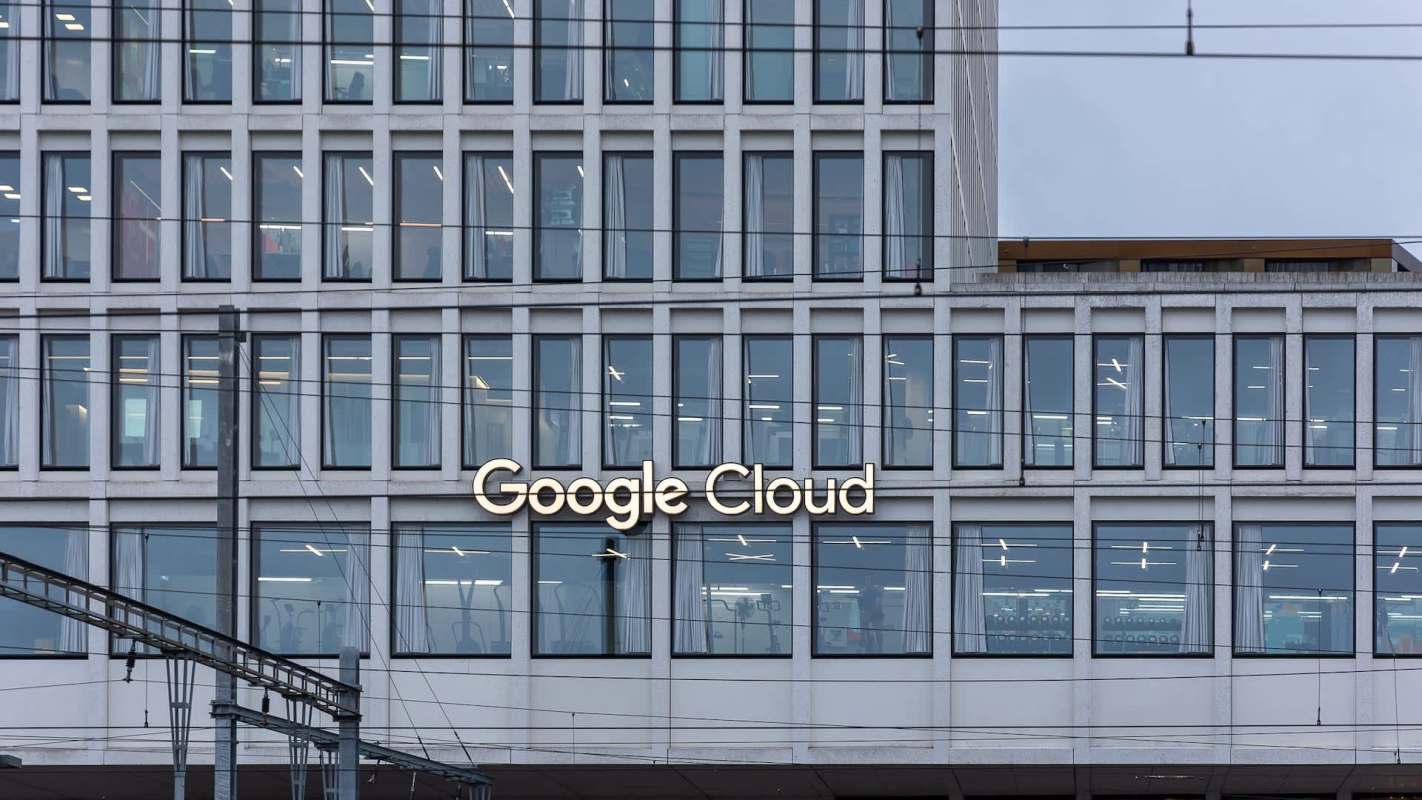 A Google Cloud building.