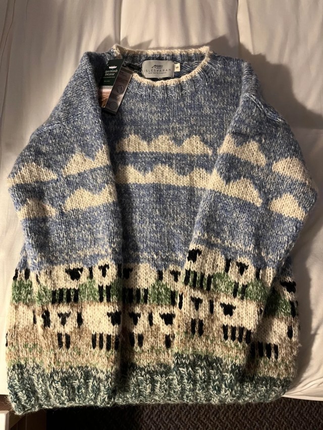 A sweater.