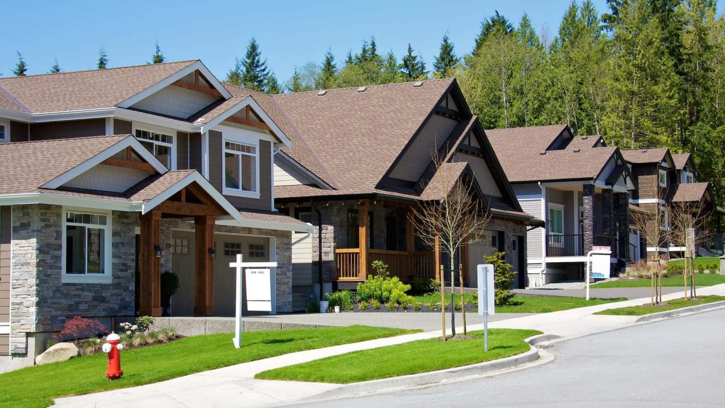 Houses for sale.