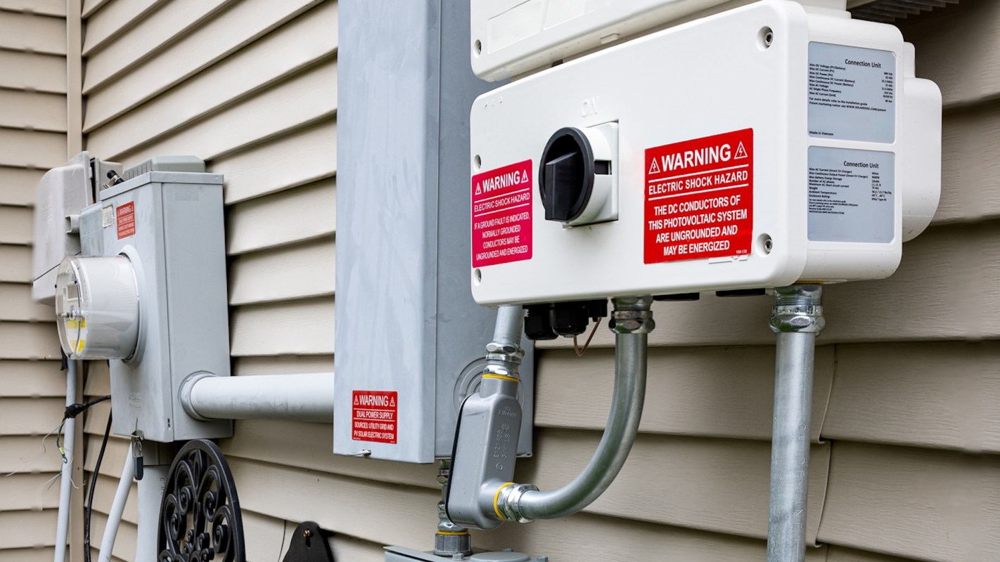 Electrical meters.