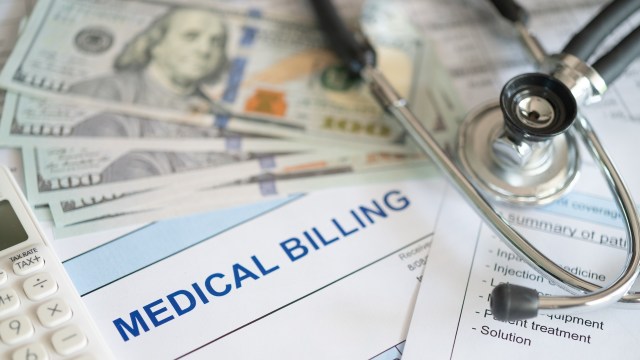 Medical billing documents.