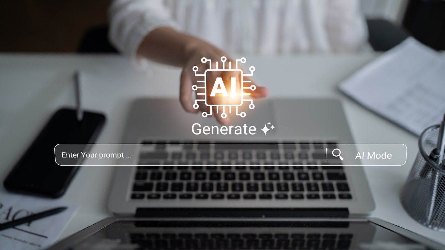 An AI prompt interface.
