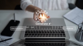 An AI prompt interface.
