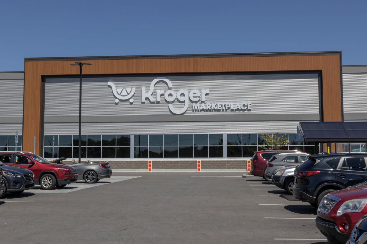 A Kroger grocery store.