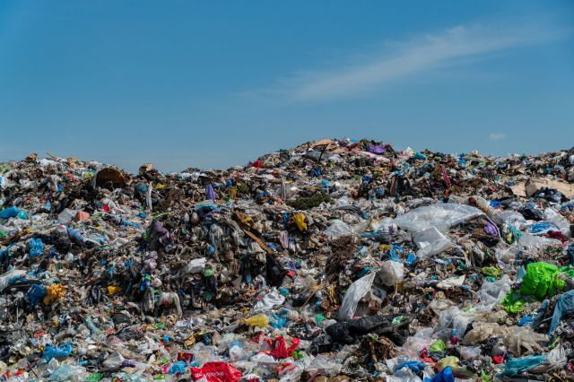 A landfill.