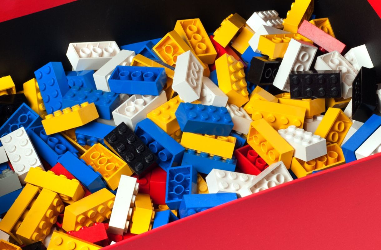 Lego bricks.