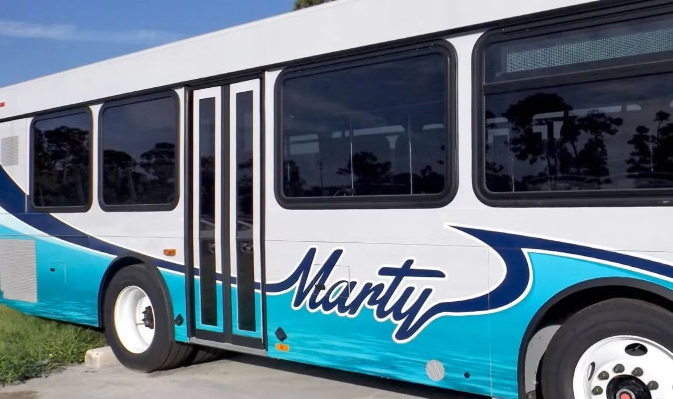 A Marty bus.