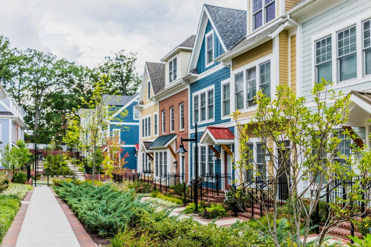 A neighborhood.