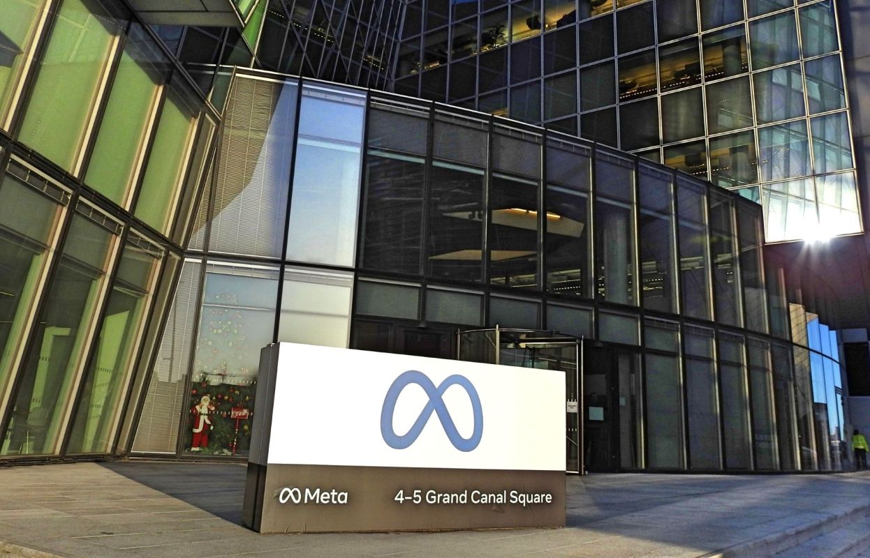 Meta's European headquarters.