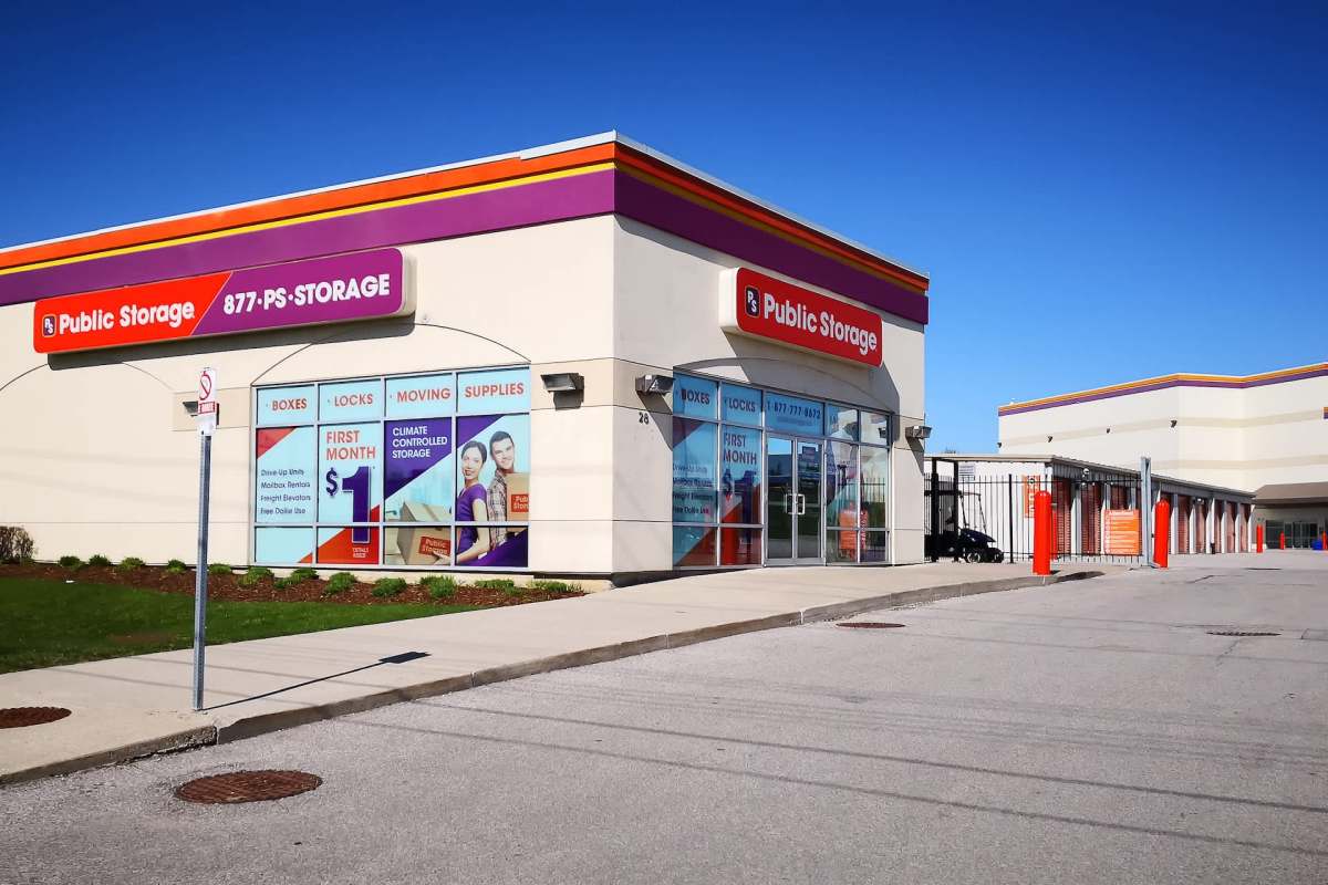 A Public Storage building.