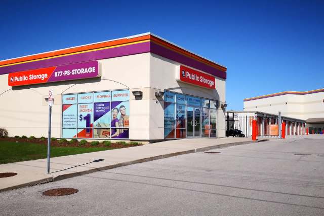 A Public Storage building.