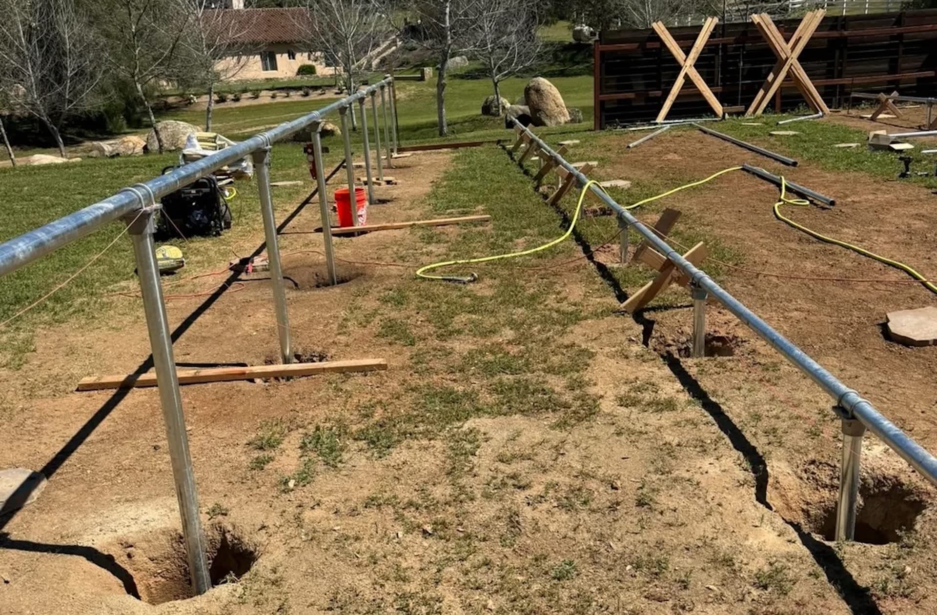 California homeowner builds 52-panel off-grid solar array, now powers 2 EVs, AC, and a well