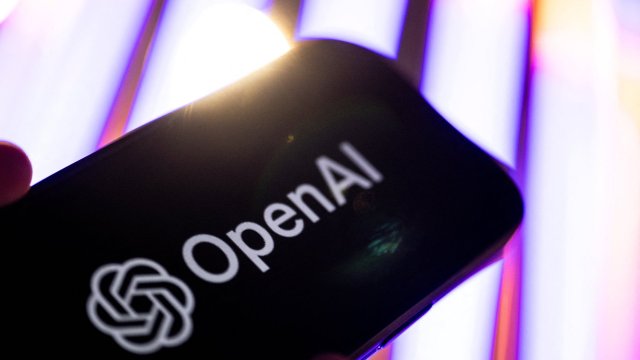 The OpenAI logo.