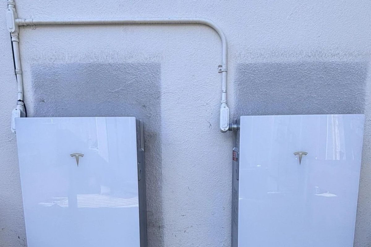 Tesla Powerwall units.