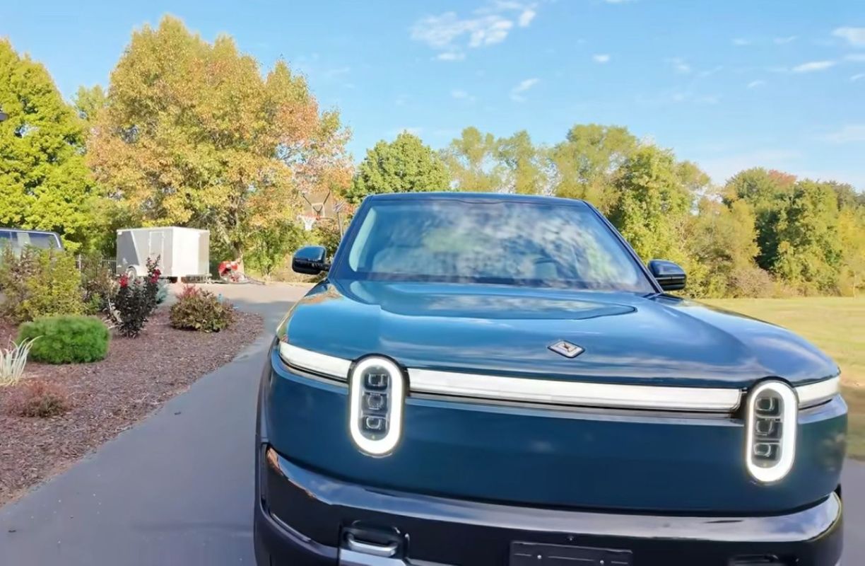 A Rivian R2.
