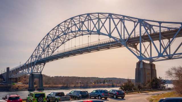 The Sagamore Bridge.