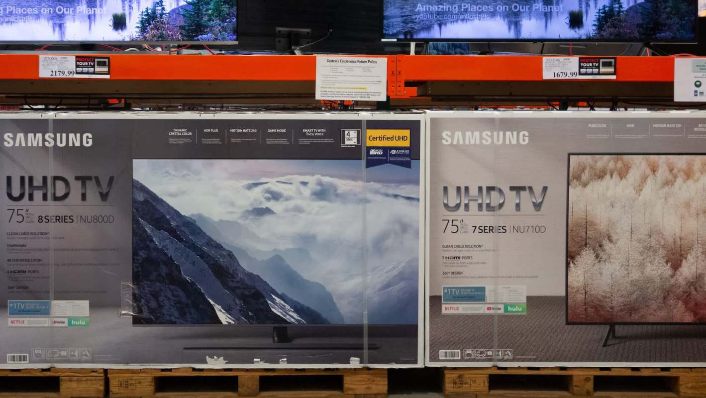 Samsung TVs.