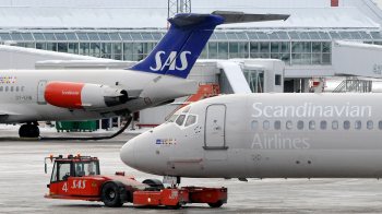 Two airplanes.