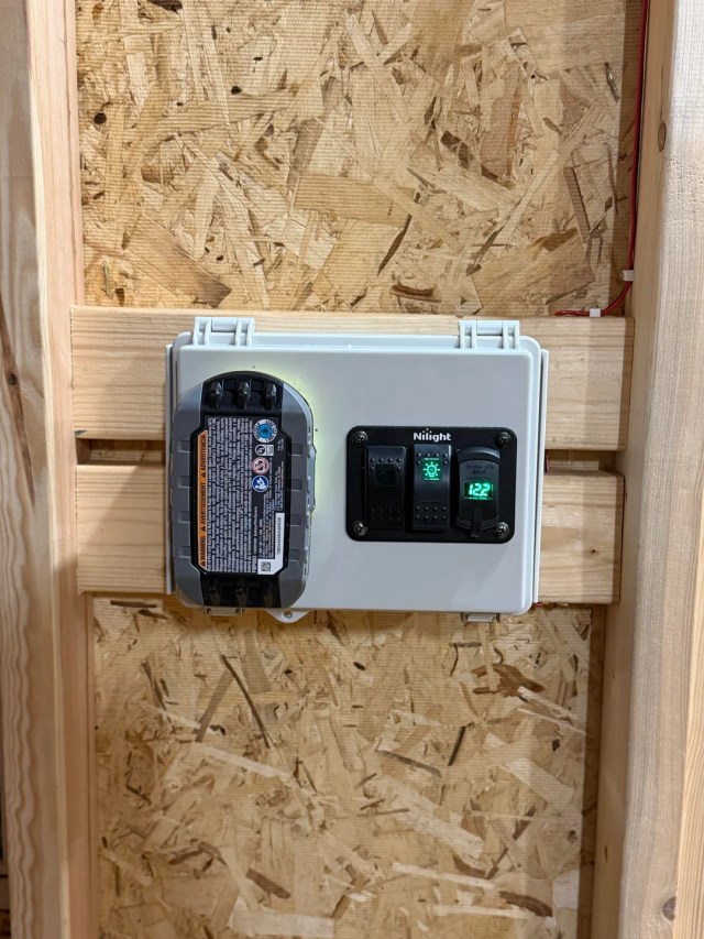 A power panel.