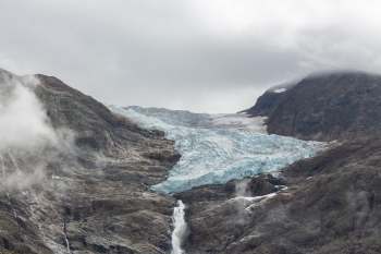 A glacier.