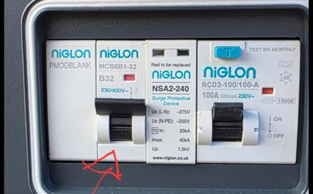 A solar inverter.