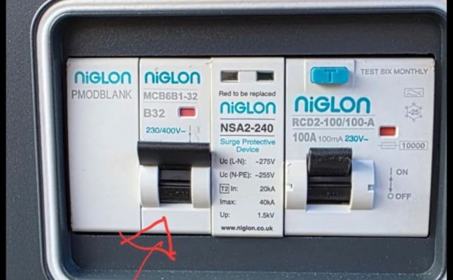A solar inverter.