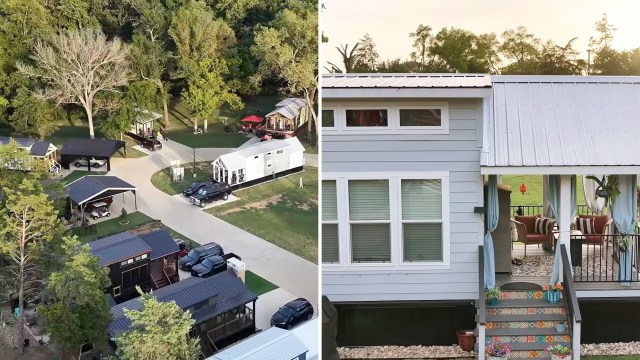 Texan left a 2,500-sq-ft house for a 399-sq-ft tiny home, found calm