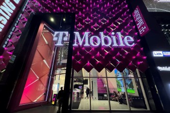 A T-Mobile storefront.