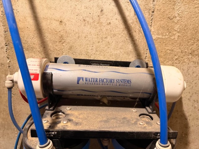 A reverse osmosis system.