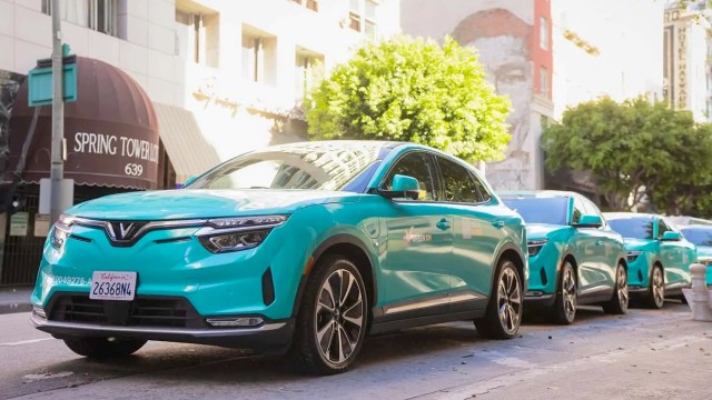 California ride-hailing newcomer rolled out 500 of its own EVs, with every driver on payroll