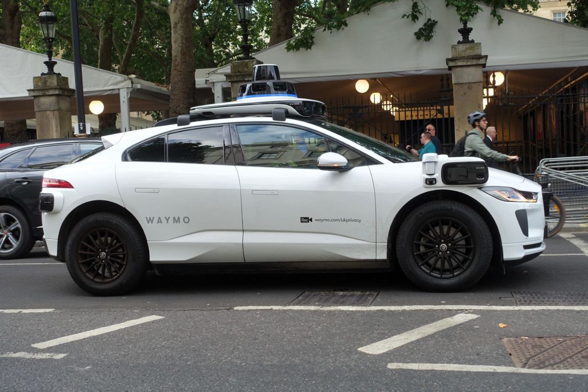 A Waymo vehicle.