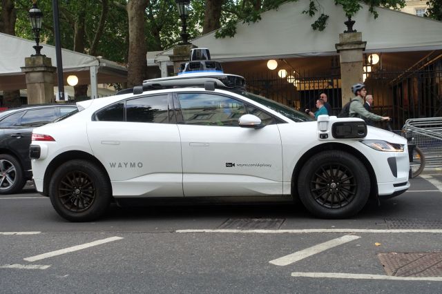A Waymo vehicle.