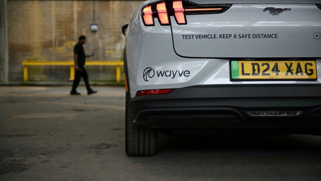 A Wayve robotaxi.