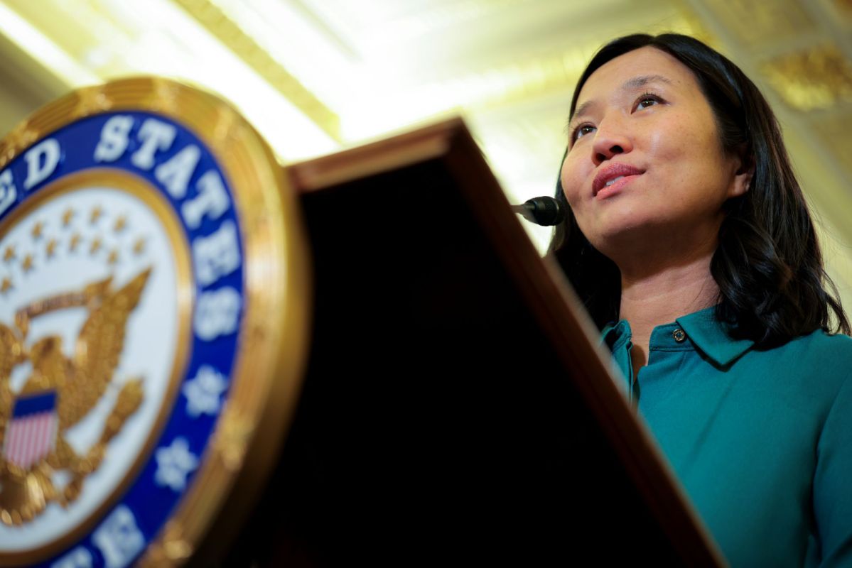 Boston Mayor Michelle Wu.